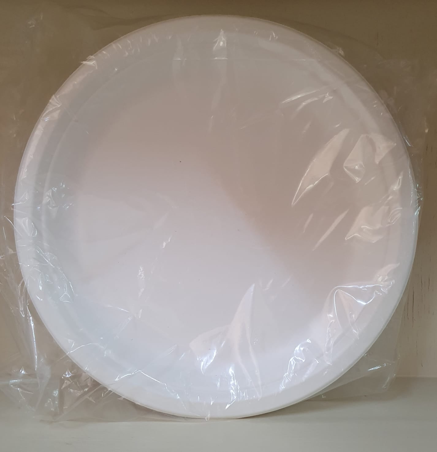 PLATE BAGASSE 26cm ROUND (50)