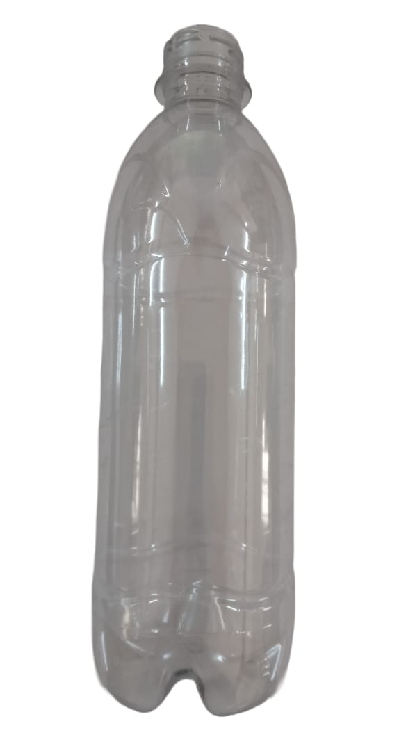 Bottle Pet 500ml Clear Square Polyoak(300) 28mm