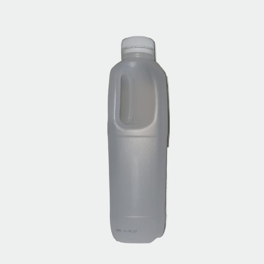 Bottle 1L Square Natural Polyoak(104)