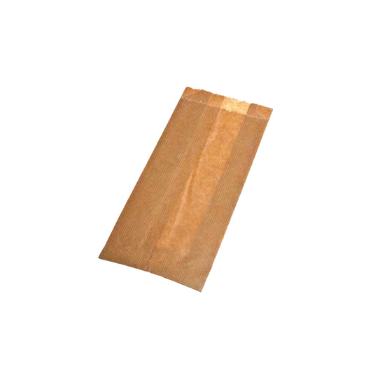 Brown Paper Single Bottle Bag - Size (390mm x 100mm) 500 per pack