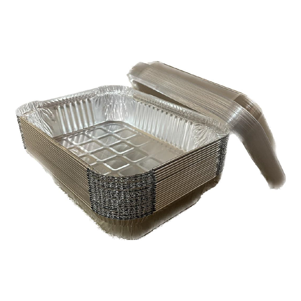 Foil Pan 415PD Medium Lasagne with lids ( 20 per pack)