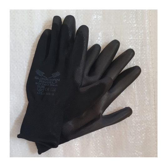 Gloves Softmax Black Size 10
