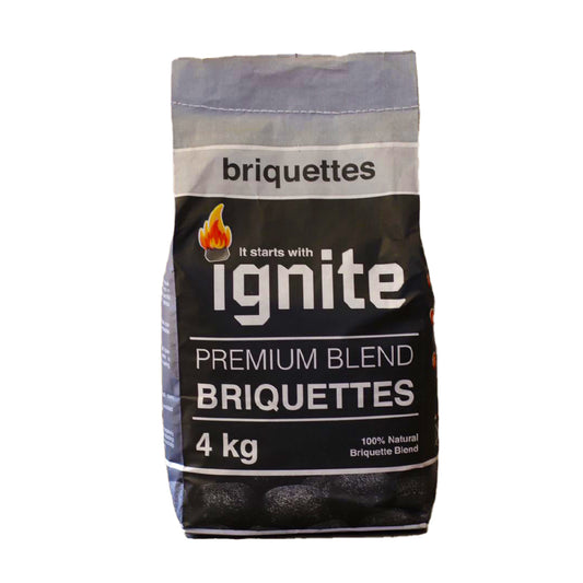 Ignite Briquettes 4kg Grey Bag