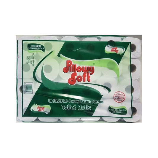 Toilet Paper Unwrapped Green 48 rolls 500 sheets