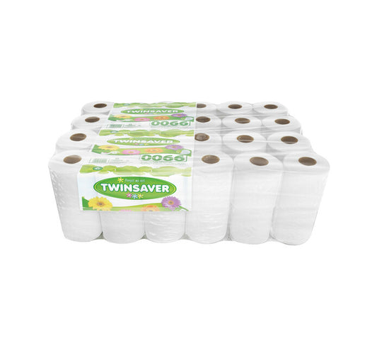 Toilet Paper Unwrapped 1 Ply Twinsaver 48 rolls