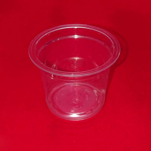 Tub Clear 125ml - 100 per pack (without lids)