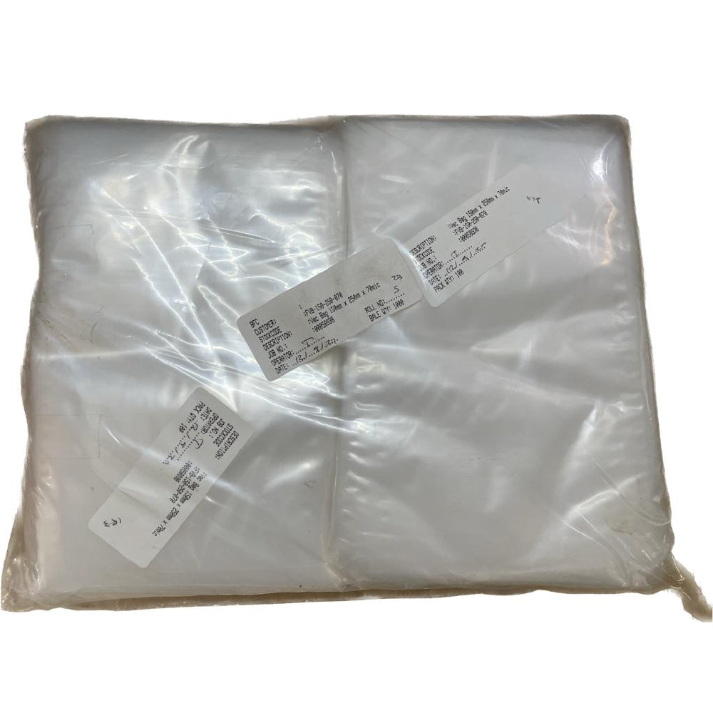 Vacuum Bag 15 x 25 x 70 ( 100 per pack)