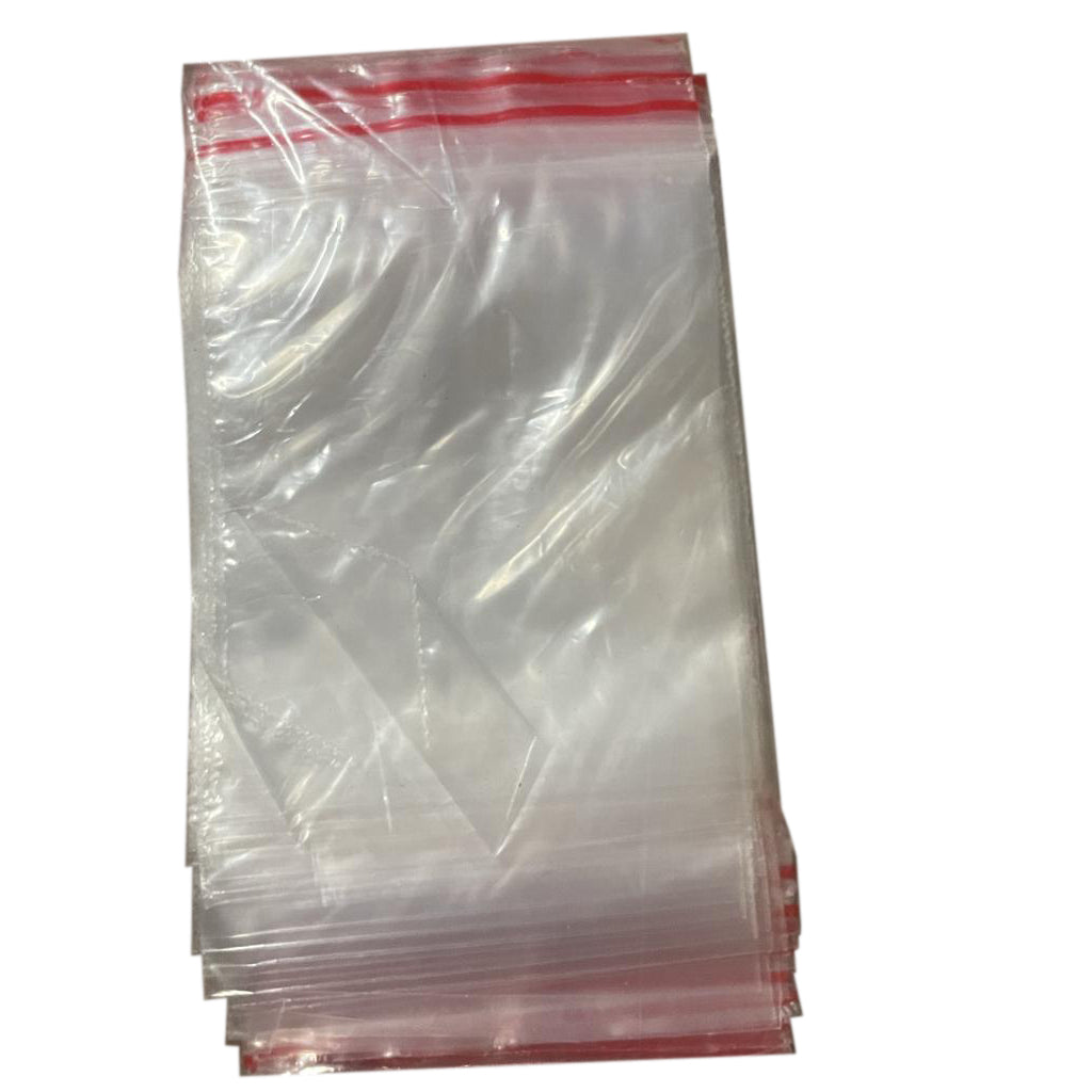 Zipperbag 65mm x 80mm 40Mic ( 100 per pack)