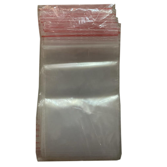 Zipperbag 80mmx120mm 40Mic ( 100 per pack)