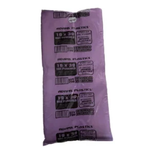 Adams Clear Butcher Bag 19 x 39 x 20 Not Punched ( 200 per pack)