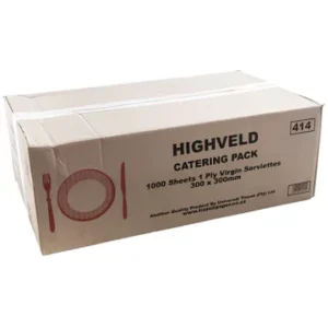 SERVIETTES 300 x 300 (1000) 1-ply (box)