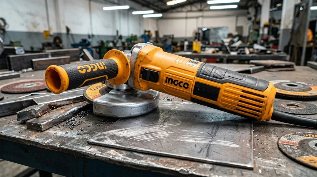 best ingco angle grinder for metal