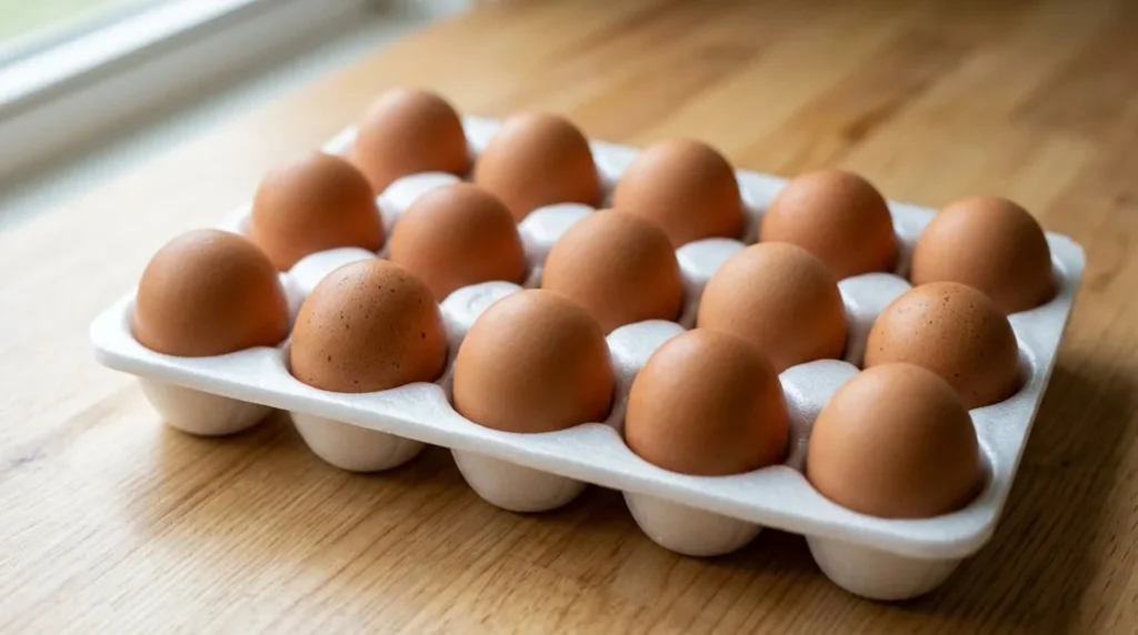 capacity of tray eggs