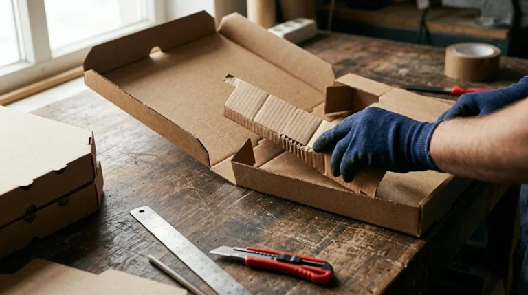 fold corrugated pizza boxes