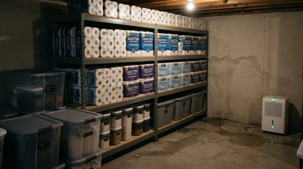 protect toilet paper from moisture